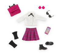 Corolle Girls - Dressing Collège Anglais, 8 Accessoires, pour poupée Mannequin, 28cm, dès 4 Ans, 9000610110