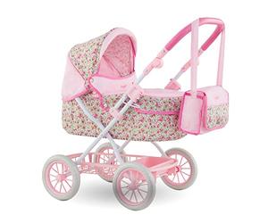 Corolle - Landau Fleuri, Accessoire, pour Poupon 36, 42, 52cm, dès 3 Ans, 9000141340