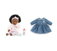 Corolle Lot de Mon Premier Poupon, Bébé Calin Caroline, 30cm, dès 18 Mois, 9000100820 Robe, Un Weekend à Paris, vêtement, pour Poupon 30cm, dès 18 Mois, 9000111050
