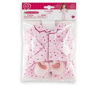Corolle - Pyjama 2 Pièces & Chaussons, Vêtement pour Poupée Ma 36 cm, dès 3 Ans, 9000213210