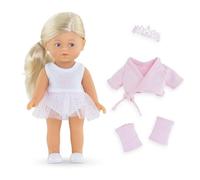 Corolle - Coffret poupée Mini Corolline Rosy Ballerine - 20 cm - Dès 3 ans