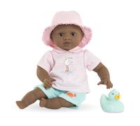 Corolle - Mijn eerste babypop, Alyzée, met eendenbadspeelgoed, 30 cm, vanaf 18 m