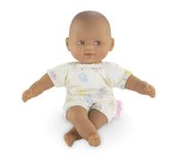 Corolle Mini Calin Bunnies Baby Doll - Petit corps souple de 20 cm avec yeux marron et tenue à motif lapin Parfumé à la vanille Facile à tenir -
