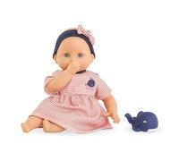Corolle - Mon Premier Poupon, Bébé Bain Calypso, avec Jouet de Bain Baleine, 30cm, dès 18 Mois, 9000100860