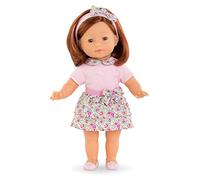 Poupée Pia Rousse - COROLLE rose fleuri TU