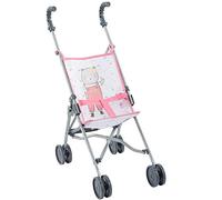 Poussette canne Corolle - Rose - Pour poupon 36 et 42cm - Dès 3 ans