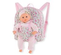 Corolle - Sac à Dos, Porte-Poupon Fleuri, Accessoire, pour Poupon 30cm, dès 3 Ans, 9000110800