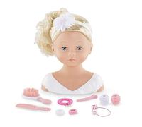 Corolle - Tête à coiffer, 10 Accessoires, dès 3 Ans, 9000310040
