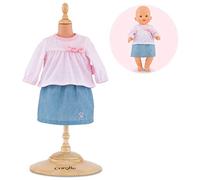 Corolle - Top et Jupe, vêtements, pour Poupon 36cm, dès 2 Ans, 9000140310
