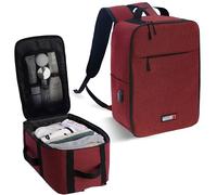 Coronel Tapioca Sac à dos de voyage pour cabine d'avion 40 x 20 x 25 cm, rouge, Mediano