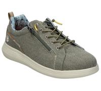 Coronel Tapiocca 851 Chaussures de sport en toile avec cordon élastique, Vert, 45 EU