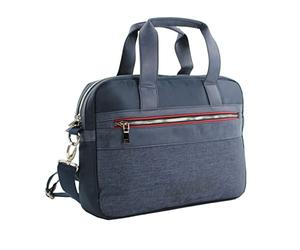 Coronel Tapiocca Homme Porte Document Redd Serviette de Sac Ordinateur Bleu, Bleu, 7x27x39 centimeters (W x H L) EU