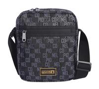 Coronel Tapiocca Sac bandoulière pour homme, cadeau pour usage quotidien, voyage, affaires, noir, Noir