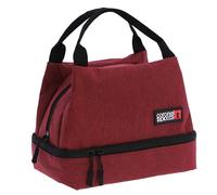 Coronel Tapiocca - Sac Isotherme Repas Parfait pour Bureau, Pique-nique, Voyages - lunch box isotherme - sac lunch box - petit sac isotherme - glacière souple isotherme - Bristol (Rouge)