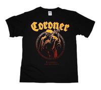 Coroner Punishment for Decadence Thrash Celtic Frost Men T Shirt Size M