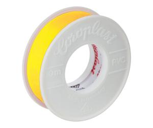 Coroplast Coroplast Ruban isolant 10 m x 15 mm jaune Quantité:20