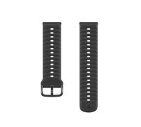 COROS Bracelet en Silicone 24 mm (Noir uni, Silicone) | Compatible uniquement avec l'APEX 4 46mm et la COROS NOMAD