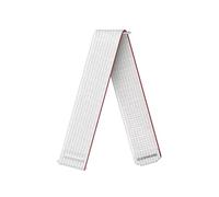 COROS Bracelet en Nylon 22 mm (Blanc et rouge, Nylon)