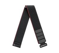 COROS Bracelet en Nylon 22 mm (Noir et rouge, Nylon) | Uniquement compatible avec les PACE 4, PACE 3, PACE Pro, APEX 4 42mm, APEX 2 Pro, APEX Pro, APEX 1 46mm