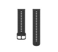 COROS Bracelet en Silicone 24 mm (Noir uni, Silicone)