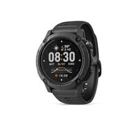 COROS Nomad Montre GPS Outdoor Robuste, écran MIP 1.3", autonomie 22 Jours, Cartes globales préchargées, Microphone pour enregistrer des Messages vocaux, Montre Sport adaptée à la pêche (Noire)