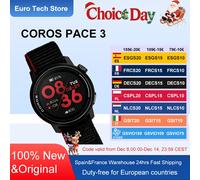 COROS Pace 3 sport SmartWatch GPS léger et confortable double fréquence GPS montre de course fréquence cardiaque Craie en nylon