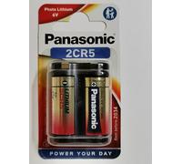 Corp. Panasonic Batterie au lithium Panasonic 2CR5 6 V - Blister 1