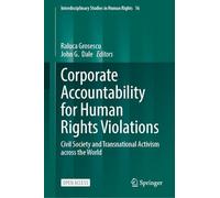 Corporate Accountability for Human Rights Violations: Civil Society and Transnational Activism Across the World