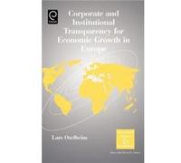 Corporate and Institutional Transparency for Economic Growth in Europe by Lars Oxelheim Hardcover Book
