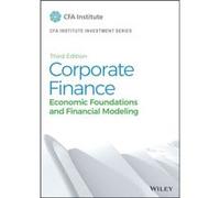 Corporate Finance by CFA Institute CFA Institute (Auteur)