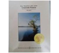 Corporate Finance: Core Principles And Applications