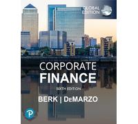 Corporate Finance, Global Edition