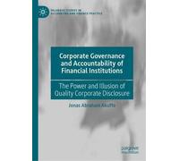 Corporate Governance And Accountability Of Financial Institutions