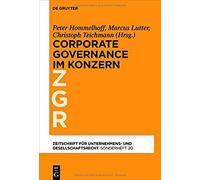 Corporate Governance Im Grenzüberschreitenden Konzern