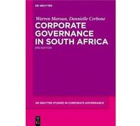 Corporate Governance in South Africa - Dannielle Cerbone - De Gruyter - Livre en Anglais - Hardback Dannielle CerboneDannielle Cerbone (Auteur)