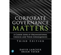 Corporate Governance Matters