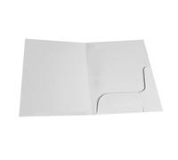 Corporate & Presentation Format A4 Porte-documents de présentation Blanc brillant Pack de 50 (Import Royaume Uni)