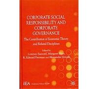 Corporate Social Responsibilty and Corporate Governance, International Economic Association Series