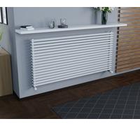 Corpotherma Titan22 Duo radiateur horizontal, à eau, tubes droits en acier de précision, profondeur : 74mm, blanc, TIDH226101000, Exécution: 1000x610mm