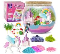 Corpower Licorne - Coffret Lumineux DIY, Veilleuse avec Télécommande - Cadeau Artisanal Idéal pour les Filles de 4 Ans et Plus