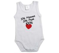 Corps 50% Maman et 50% Papa - 12 Mois