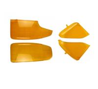 Corps Carénage Gauche Droite Kit de carénage carrosserie en Plastique pour Moto et Scooter pour AF52 Julio, Panneau latéral AV&Ant arrière, Orange/Bleu
