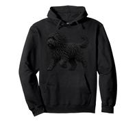 Corps Complet de Puli Hongrois Noir Sweat à Capuche