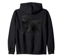 Corps Complet de Puli Hongrois Noir Sweat à Capuche