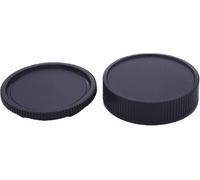 Corps d'appareil Photo LR et Bouchons d'objectif arrière,compatibles avec Les objectifs et appareils Photo L/R-Mount LR