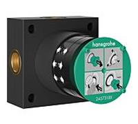 Hansgrohe Corps de base 24573180 pour pommeau de douche – 2 types de jets