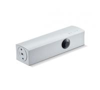Corps de base pour ferme-porte à compas en applique TS 2000 NV - finition argent - finition blanc 9010 GEZE