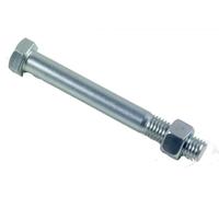 Corps de boulon avec écrou LENNIE - Zingué blanc - BH