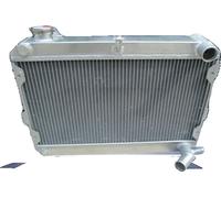 CORPS DE CHAUFFAGE EN ALUMINIUM, Convient pour Mazda RX-7 1979-1985, 3 rangées de refroidissement, Construction robuste en aluminium