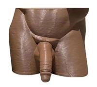 Corps de Corps Vase Vase Unique Planter pénis Vase décor drôle de Corps mâle jardinière pénis jardinière Fleur Pot de Maison décoration de Jardin 4,7x5x3,9 Pouces de pénis Brun décor Pots de Fleur po